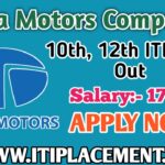 Tata Motor Passenger Job Vacancy 2025