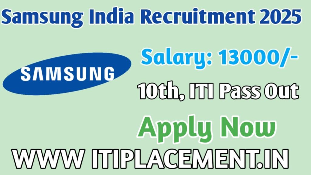 Samsung India Campus Placement 2025