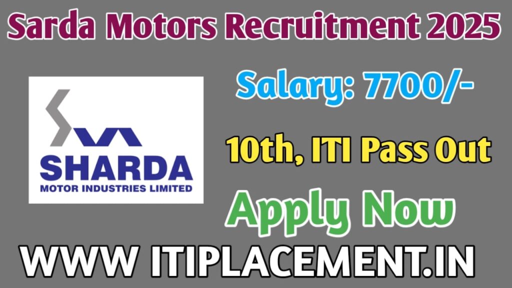 Sharda Motors Recruitment 2025