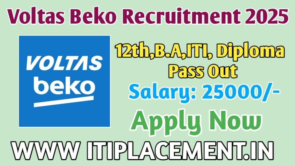 Voltas Beko Urgent Job Recruitment for Female 