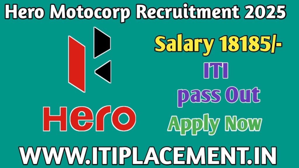Hero MotoCorp Recruitment 2025